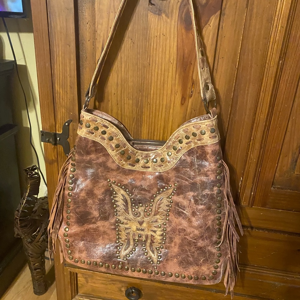 Corral western purse